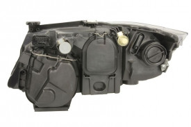 Lampa frontala Dreapta H7/H7, electric, cu motoras, culoare negru/cromat compatibil BMW seria 3 E90, seria 3 E91 2008-2012 - Img 2