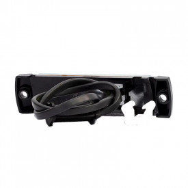 Lampa gabarit 100x32, LED, rosie cu suport cu 2 urechi 12-36V, Fristom - Img 4