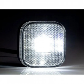 Lampa gabarit 62x62, LED, alba, 12-36V, FT-027-B Fristom - Img 4
