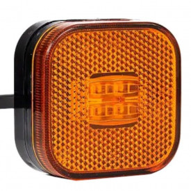 Lampa gabarit 62x62, LED, galbena, 12-36V, FT-027-Z Fristom - Img 1