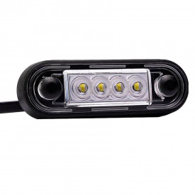 Lampa gabarit, 84x27, LED, slim, alba, FT-073B Fristom