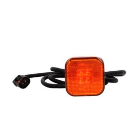 Lampa gabarit Dreapta Stanga, LED portocaliu, 24V, cablu 1.35m cu conector mama compatibil cu MAN F2000, L2000, M2000 M 2000 M, TGA, TGL, TGM, TGS, TGX
