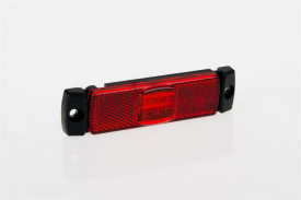 Lampa gabarit, LED, rosie, cu suport, 12-36V, FT-017-C Fristom - Img 2