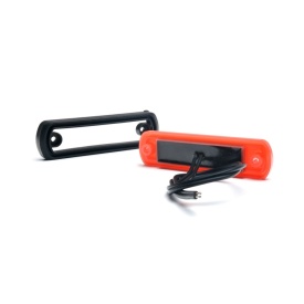 Lampa gabarit, Lumina clarificare, Led neon, Rosu, 12-24V, WAS Polonia 1342 W189N - Img 9