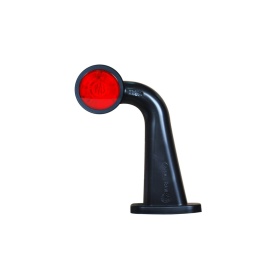 Lampa gabarit, Lumina de clarificare, Dreapta LED, Alb/Rosu, 12-24V WAS Polonia 499BCP W21.5W - Img 1