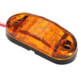Lampa Laterala Semnalizare, Gabarit, Led, Portocaliu, Galbena, 12V