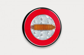 Lampa spate, 3 functii, hamburger, LED neon, cu fire, FT-113 Fristom - Img 2
