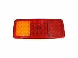 Lampa stop 4 functii, cu led, 12-24V pentru platforma, peridoc, remorcuta, partea stanga - Img 1