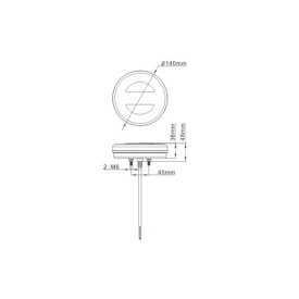Lampa stop fi140, 4 functii, cu mers inapoi, 40 LED-uri, 12-24v, Semnalizare Dinamica - Img 3