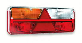 Lampa stop LED, 6 functii, dreapta, Kingpoint FT-500-25 LED, cu cabluri, Fristom