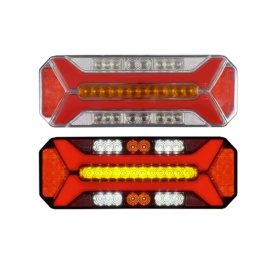 Lampa stop LED spate 5 functii, semnalizare dinamica pentru camion remorca IP66, 12V–24V