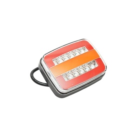Lampa stop spate dreptunghiulara LED 12V/24V universala 125x95x35mm - Img 4