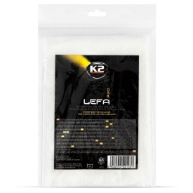 Laveta auto, K2 LEFA 40x40cm, speciala pentru suprafetele din piele - Img 3