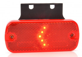 Lumina de clarificare Dreapta/Stanga LED, Rosu, 12-24V - Img 1