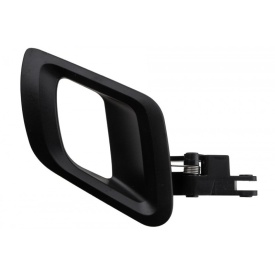 Maner interior deschidere usa dreapta fata si spate compatibil Skoda Fabia II 2007-2014, Roomster 2006-2015 culoare negru - Img 3