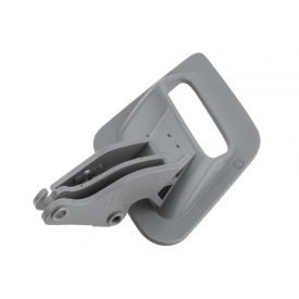 Maner interior deschidere usa dreapta fata si spate compatibil Skoda Fabia II 2007-2014, Roomster 2006-2015 culoare argintiu - Img 2