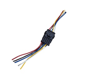Mufa conector rapid cu fir mama tata impermeabila cu sistem de blocare 5 fire - Img 2