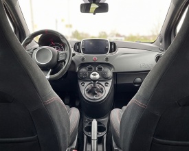 Nuca schimbator de viteze compatibil cu Fiat 500 Abarth 2007->, 5 trepte, culoare argintiu mat - Img 5