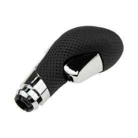 Nuca schimbator de viteze cutie automata compatibil cu Opel Astra J 2009-2015, Insignia 2008-2017, Meriva B 2010-2017, Zafira Tourer C 2011-2019, cutie automata, culoare negru cu crom - Img 2