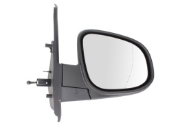 Oglinda retovizoare completa, (mecanic, asferice, crom) parte montare DREAPTA compatibil cu MERCEDES CITAN 2012-2020
