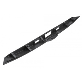 Ornament capac buton haion portbagaj compatibil Ford Focus II Facelift 2007-2010, pentru versiunea cu 3 sau 5 usi fara telecomanda - Img 5