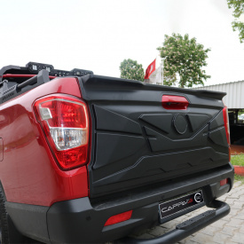 Ornament protectie capac bena compatibil cu Ssangyong Musso 2018->, plastic ABS calitate Premium - Img 8