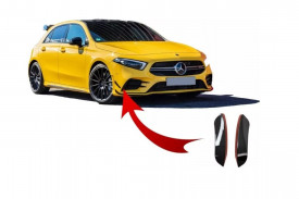 Ornamente bara fata flapsuri compatibil cu MERCEDES A Class W177 2018-> Design Negre - Img 6