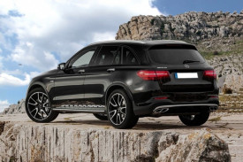 Ornamente compatibil cu sistemul de evacuare Mercedes GLC X253 C253 2015-> - Img 7