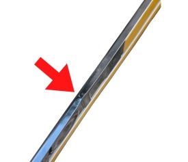 Ornamente din inox pentru praguri VW Golf 4 1997-2005, 4 piese PRODUS DETERIORAT - Img 6