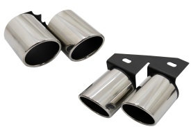 Ornamente Evacuare compatibil cu Audi A4 B8 B9 2009-> S4 Quad Design