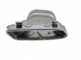 Ornamente pentru sistemul de evacuare compatibil cu Mercedes A-Class W176 2012-2018 CLA W117 C117 2012-2018 A45 CLA45 Design - Img 5