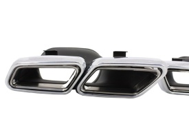 Ornamente tobe compatibil cu sistemul de evacuare Mercedes Benz S-Class W222 E-Class W212 S212 Facelift CLS W218 SL-Class R231 E63 S63 SL65 A-Design - Img 7