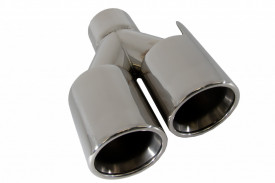 Ornamente Tobe Evacuare compatibil cu BMW Seria 3 E46 E90 E92 E93 F30 F31 Seria 4 F32 F33 F36 Seria 5 E60 F10 F11 G30 Seria 6 F06 F12 F13 M3 M5 M-Power Design - Img 5
