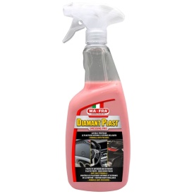 Pachet detailing interior-exterior MAFRA Diamantplast Dressing Pro si Laveta microfibra 30x40 - Img 2