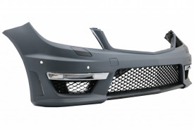 Pachet Exterior compatibil cu Mercedes C-Class C204 Coupe 2011-2015 C63 Design - Img 5