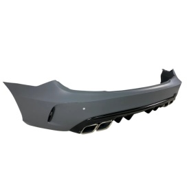 Pachet Exterior compatibil cu Mercedes C-Class W204 2007-2015 Conversie la W205 C63 Design - Img 14