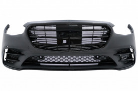 Pachet Exterior compatibil cu Mercedes S-Class W223 Limousine 2020-> S450 Design Night Package - Img 3