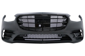 Pachet Exterior compatibil cu Mercedes S-Class W223 Limousine 2020-> S450 Design Night Package - Img 6