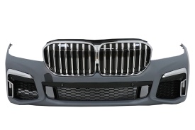 Pachet Exterior Complet compatibil cu BMW G12 Seria 7 2015-2019 Conversie la G12 LCI 2020 Design - Img 6