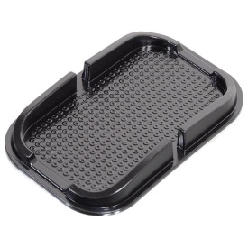 Pad antiderapant auto din cauciuc pentru bord sustinere telefon mai mic, chei sau ochelari de soare 12,5 x 7,5 cm