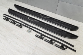Praguri laterale tip treapta VW TIGUAN II 2016->, BlackLine Design - Img 2