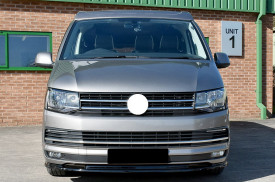 Prelungire Bara Fata Extensie compatibil cu VW Transporter T6 (2015->) Negru Lucios - Img 6