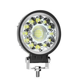 Proiector auto cu LED, Offroad, Rotund, Alb si Glaben, 40W, 4000lm, 12V-24V - Img 8