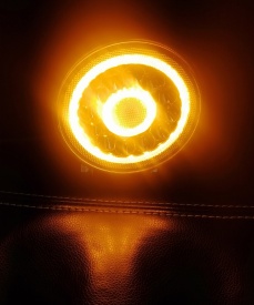Proiector auto cu LED, Offroad, Rotund, Alb si Glaben, 40W, 4000lm, 12V-24V - Img 2