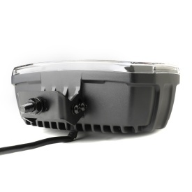 Proiector cu led 12V - 24V cu lumina DRL alb-galben pentru camioane, ATV-uri, jeep, tractor, masini agricole si agricole - Img 7