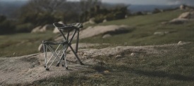 Scaun pliabil pentru camping, aer liber, pescuit, Easy Camp Folding Furniture Elm Stool - Img 7