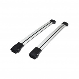 Set 2 bare portbagaj transversale compatibil MERCEDES VITO VIANO W639 2003-2014, cu bare longitudinale