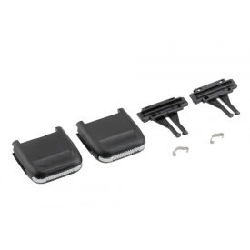 Set 2 bucati butoane glisare reglaje ventilatie fata Porsche Boxster 2012-2016, Cayman 2012-2016, Carrera 2008-