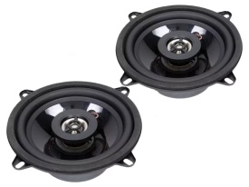 Set 2 difuzoare auto cu doua cai, 130mm, 100W, 90 dB, CL Italia