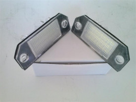 Set 2 lampi numar LED compatibil Ford C-MAX 2006-2010, Focus 2 2004-2008, Focus C-Max 2003-2006 - Img 3